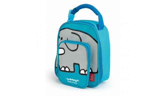 Lunch box JATA HPOR7020 Blue Recycled plastic