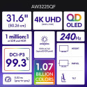 Mänguekraan Dell 210-BLLV 4K Ultra HD 32"