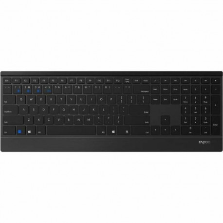 Keyboard Rapoo E9500M Black AZERTY