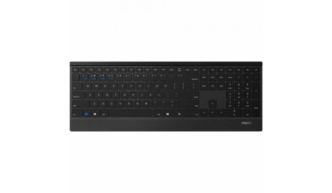 Keyboard Rapoo E9500M Black AZERTY
