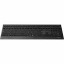 Keyboard Rapoo E9500M Black AZERTY