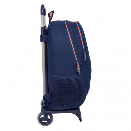 School Bag F.C. Barcelona Navy Blue 32 x 44 x 16 cm