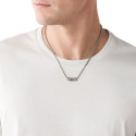 Meeste Kaelakee Emporio Armani EGS2777040 Hõbedane
