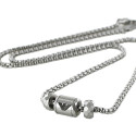 Men's Necklace Emporio Armani EGS2777040 Silver