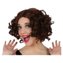 Wigs Brown Curled