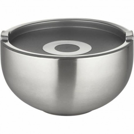 Salad Bowl GSW GSW 30 cm 5,5 L Silver Stainless steel Thermal
