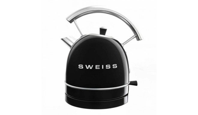 Veekann Sweiss KTL9 Must Roostevaba teras 2200 W 1,8 L