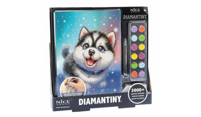 Educational Game Crystal Art Diamantiny 32 x 32 x 2,4 cm