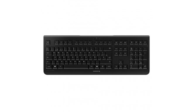 Juhtmevaba Klaviatuur Cherry JK-3000ES-2 Must Hispaaniakeelne Qwerty