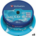 CD-R Verbatim Azo 700 MB 52x 25 Tükid, osad (8 Ühikut)