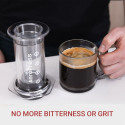 Portable Coffee Maker Aeropress Clear Transparent Tritan 250 ml