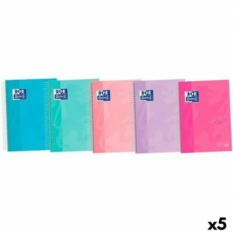 Sõrmuste Raamat Oxford EUROPENANBOOK 4 TOUCH Mitmevärviline A4 120 Lehed (5 Ühikut)