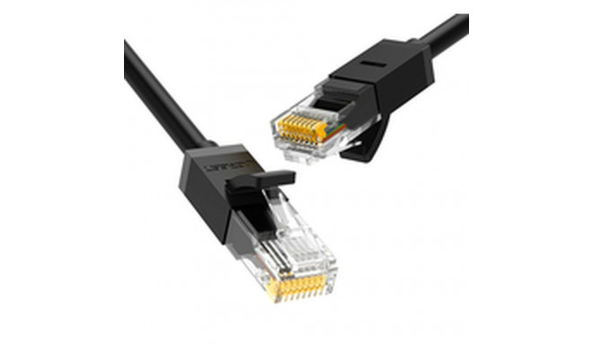 Kategooria 6 Kõva UTP RJ45 Kaabel Ugreen 20161 Must 3 m