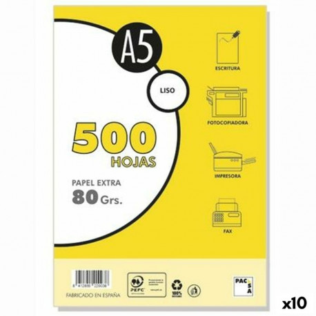 Paper Pacsa EXTRA White A5 500 Sheets (10 Units)
