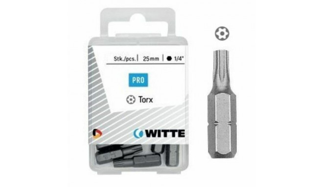 Bit set WITTE TX Torx 5 Units