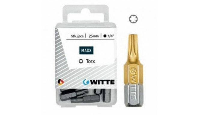 Bit set WITTE TX Torx 5 Units