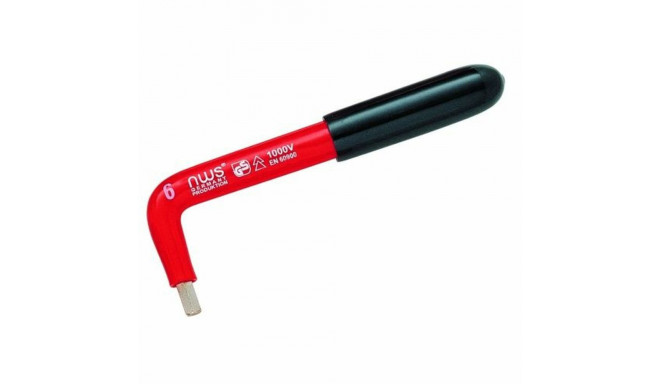 Bent hex key NWS 4 mm