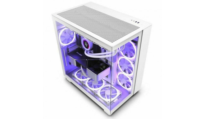 ATX Semi-tower Box NZXT H9 All White