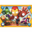 Pusle Clementoni Maxi - Iron Man and his awesome friends 62 x 42 cm 104 Tükid, osad