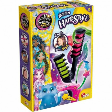 Lapse juuksurikomplekt Lisciani Giochi The Moon Academy Moon Hairstyle