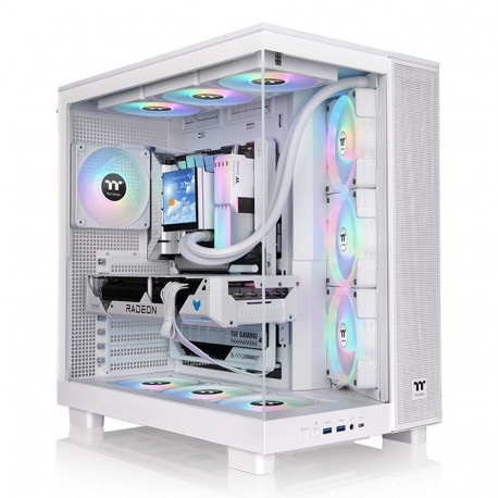 ATX Semi-tower Korpus THERMALTAKE View 380 XL TG ARGB Valge