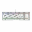 Keyboard Cherry White AZERTY