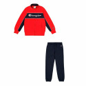 Children’s Tracksuit Champion Full Zip Suit Red - 7-8 Years