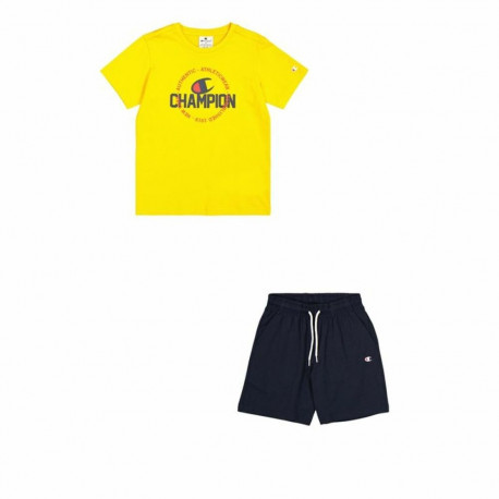 Children's Sports Outfit Champion Yellow Navy Blue - 9-10 Years