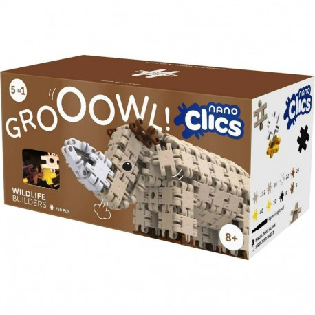 Konstruktsioon komplekt Clics NC006 250 Tükid, osad