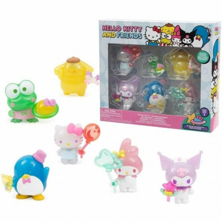 Action Figure Hello Kitty 11 6 Pieces (6 Units)