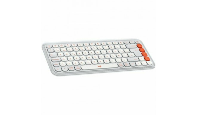 Keyboard Logitech 920-013069 White