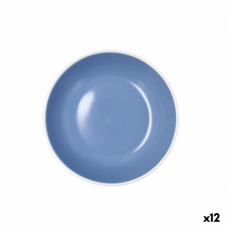 Duboki Tanjur Bidasoa Moana Sinine Keraamiline Ø 20 cm (12 Ühikut)