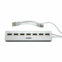 USB Hub Nilox NXHU7ALU2 Grey USB Hub Nilox NXHU7ALU2 Grey
