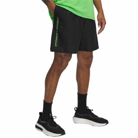 Men's Sports Shorts Under Armour Tech Black Fitness - XL