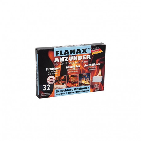 Flamax 1318113 Paraffin ignition cubes 32pcs