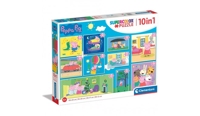 Clementoni pusle 10in1 Põrsas Peppa