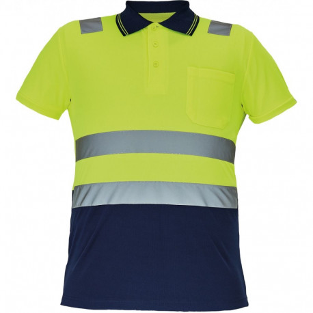 Cerva Cadiz polosärk Hi-Vis kollane M