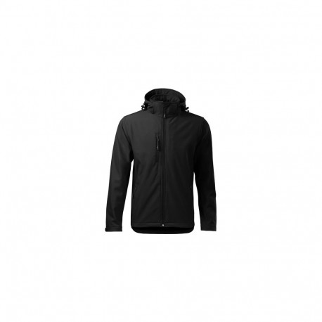 Adler meeste softshell kapuutsiga 522 must 2XL