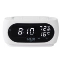 Adler LED clock with thermometer | AD 1186
