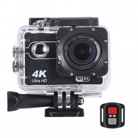 iWear K1 Ultra HD 4K 16Mpix Wi-Fi Sport Camera with 2'' LCD Remote & 8x Fixation Set