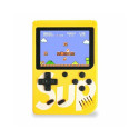 GameBox R1 8bit Portable Retro Game console with 400 games 3'' LCD with TV RCA cable Yellow