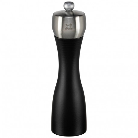 Peugeot FIDJI pepper mill beech wood matt black 20 cm
