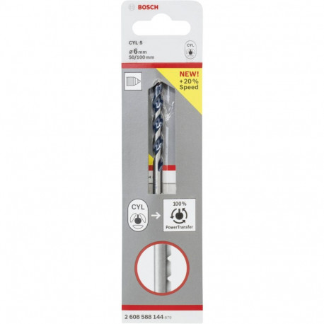 Bosch 1 puuriter CYL-5 6x50x100 mm