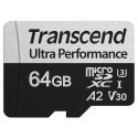 Transcend microSDXC 340S 64GB Class 10 UHS-I U3 A2