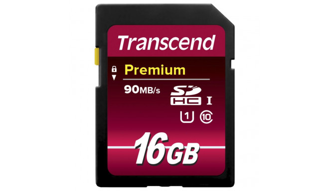 Transcend SDHC              16GB Class 10 UHS-I 400x Premium