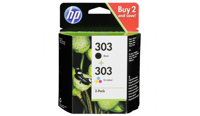HP 3YM92AE tindikassetid must /3 värvi nr 303