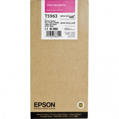 Epson tindikassett erkmagenta T 596 350 ml T 5963