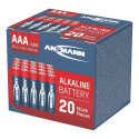 1x20 Ansmann Alkaline Micro AAA LR 03 red-line karp