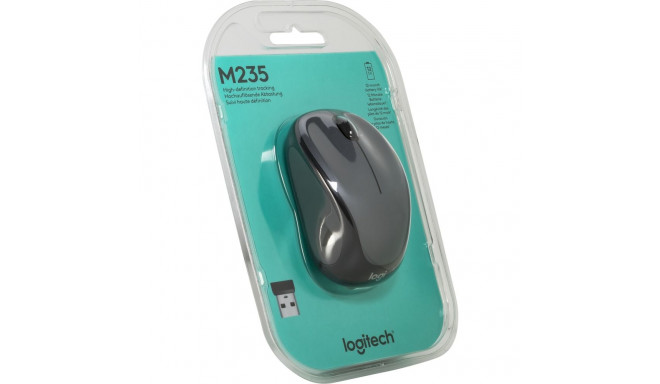 Logitech M235 must hõbedane