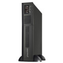 UPS RACK POWERWALKER VFI 1000 RMG PF1 ON-LINE 1000VA 8X IEC C13 OUTLETS USB-B RS-232 LCD 2U